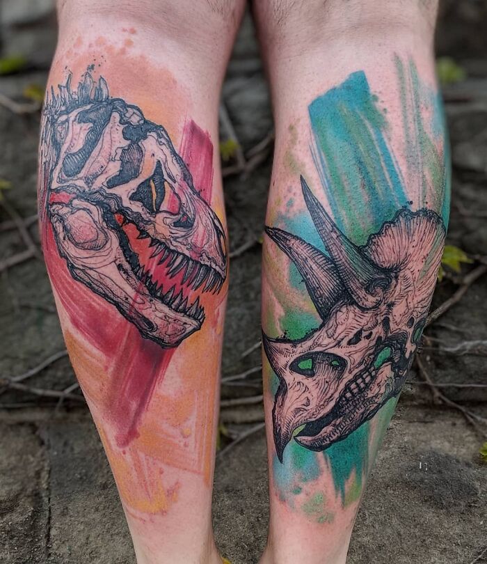 50 Times People Had A Cool Dinosaur Tattoo Idea And It Got Executed Perfectly 50 Times People Had A Cool Dinosaur Tattoo Idea And It Got Executed Perfectly
