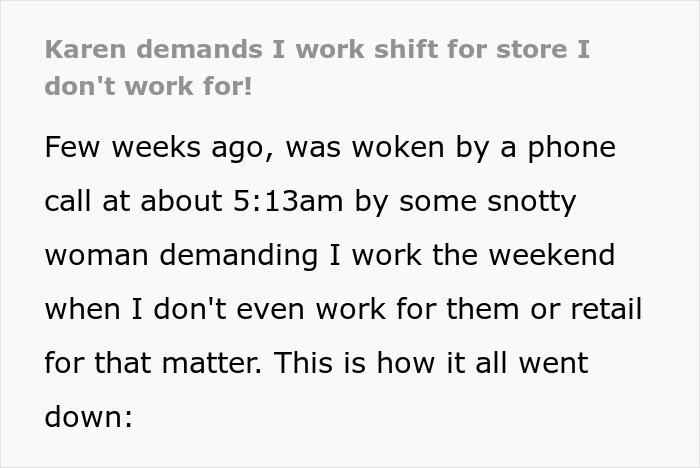Man Refuses To Let Random Manager Off Easy After Calling Him At 5 AM, Causes Chaos Man Refuses To Let Random Manager Off Easy After Calling Him At 5 AM, Causes Chaos