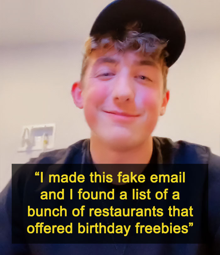 Happy Birthday: Guy Goes Viral With Lifehack That Gets Him Free Restaurant Food Daily Happy Birthday: Guy Goes Viral With Lifehack That Gets Him Free Restaurant Food Daily