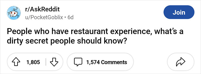 “Everyone Will Hate You”: 35 Restaurant Workers Reveal Dirty Secrets You Might Not Want To Know “Everyone Will Hate You”: 35 Restaurant Workers Reveal Dirty Secrets You Might Not Want To Know
