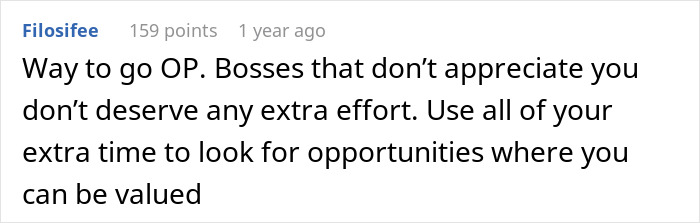 Boss Tells Employee They Won’t Be Promoted, Regrets It After They Stop Doing Extra Boss Tells Employee They Won’t Be Promoted, Regrets It After They Stop Doing Extra
