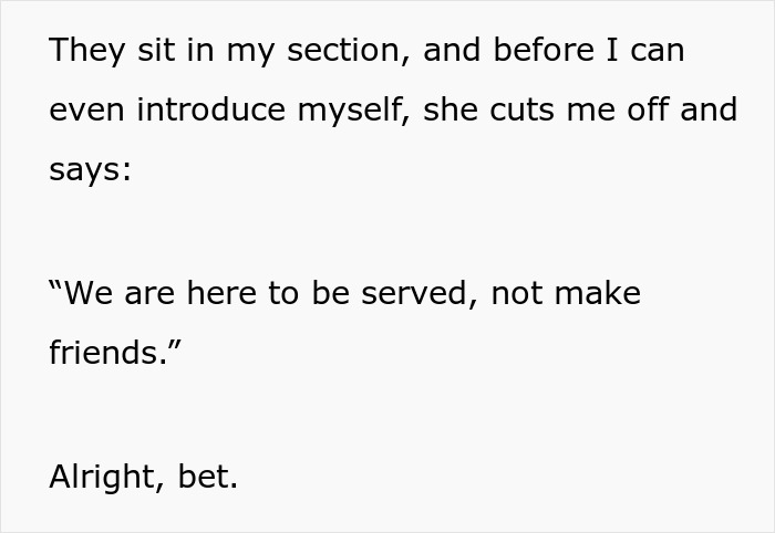 Rude ‘Karen’ Gets Humbled In Front Of Her Friends By A Witty Server Rude ‘Karen’ Gets Humbled In Front Of Her Friends By A Witty Server