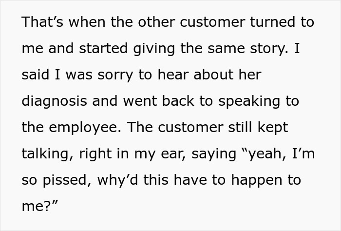 Shopper Shuts Up Trauma-Dumping Woman For Talking At Him While Checking Out Shopper Shuts Up Trauma-Dumping Woman For Talking At Him While Checking Out