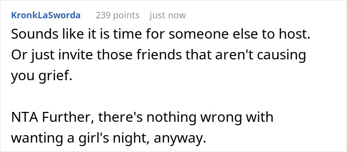 &ldquo;Am I The [Jerk] For Not Inviting My Friend&rsquo;s Husband To Dinner Because He Eats Too Much&rdquo;