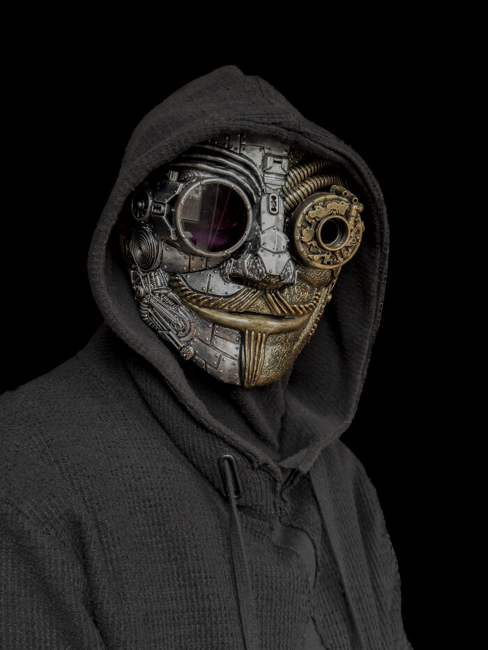 10 Steampunk-Style Masks That I Made
