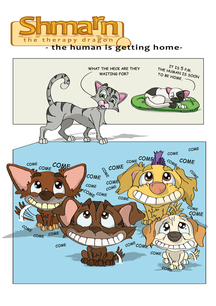 I Create Short Comics Based On My Life With My Pets (14 Pics) I Create Short Comics Based On My Life With My Pets (14 Pics)