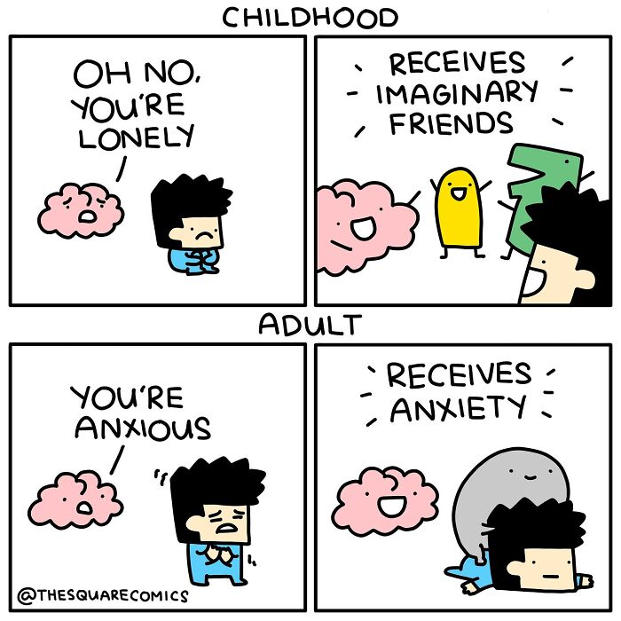 100 Darkly Funny Comics That Perfectly Capture The Struggle Of Adulthood (New Pics)