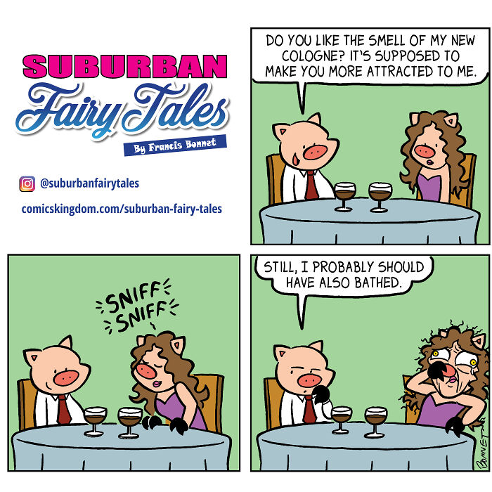 I Made 20 Comics Showcasing A Little Pig&#8217;s Dating Fails