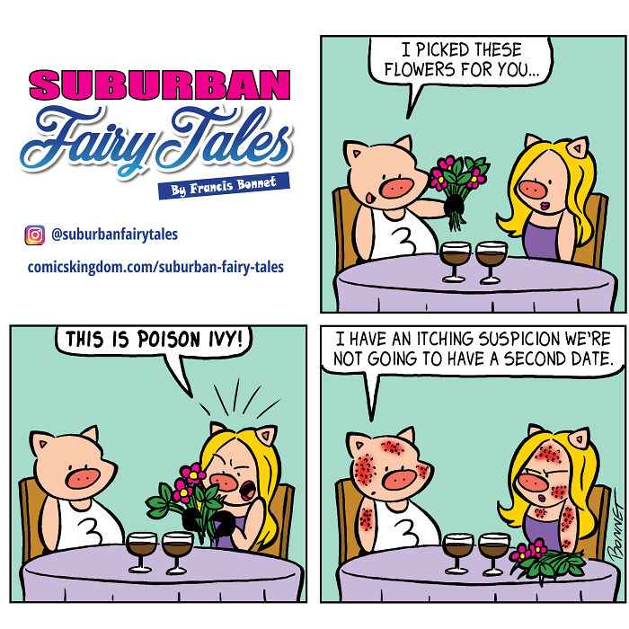 I Made 20 Comics Showcasing A Little Pig&#8217;s Dating Fails