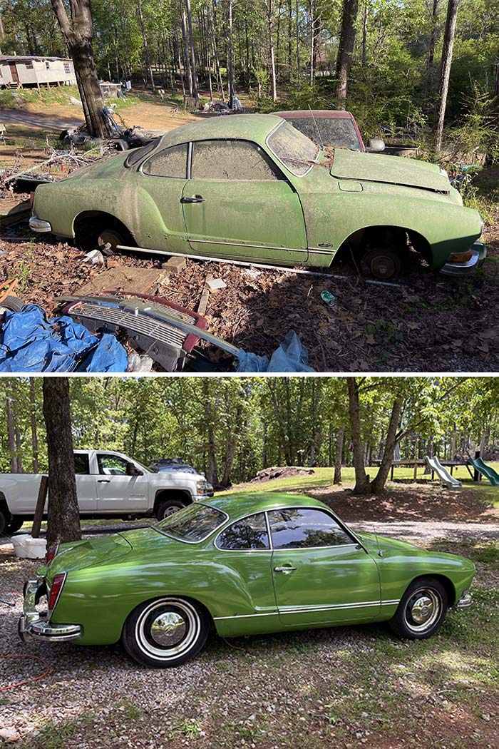 50 Times Trashed Cars Were Restored To Their Former Glory, Shared In This Online Group 50 Times Trashed Cars Were Restored To Their Former Glory, Shared In This Online Group