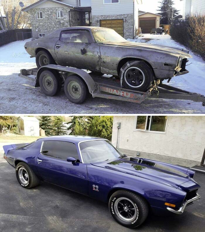 50 Times Trashed Cars Were Restored To Their Former Glory, Shared In This Online Group 50 Times Trashed Cars Were Restored To Their Former Glory, Shared In This Online Group