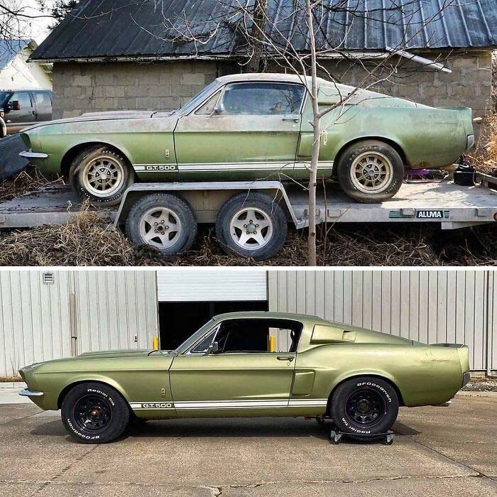 50 Times Trashed Cars Were Restored To Their Former Glory, Shared In This Online Group 50 Times Trashed Cars Were Restored To Their Former Glory, Shared In This Online Group