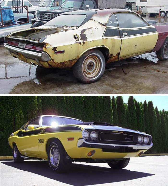 50 Times Trashed Cars Were Restored To Their Former Glory, Shared In This Online Group 50 Times Trashed Cars Were Restored To Their Former Glory, Shared In This Online Group