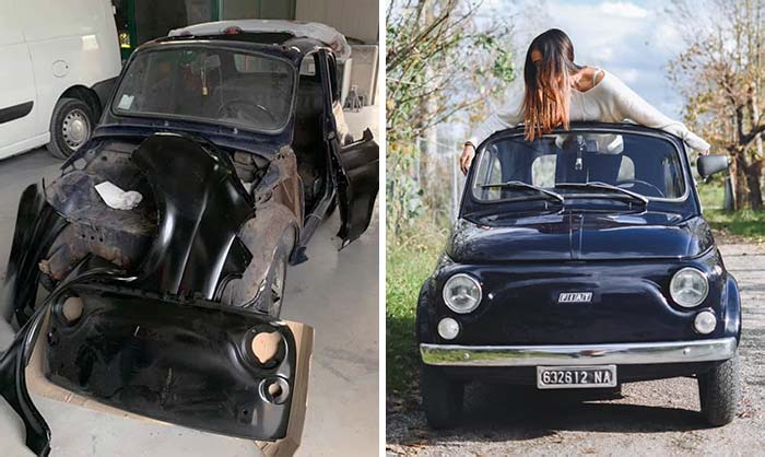 50 Times Trashed Cars Were Restored To Their Former Glory, Shared In This Online Group 50 Times Trashed Cars Were Restored To Their Former Glory, Shared In This Online Group