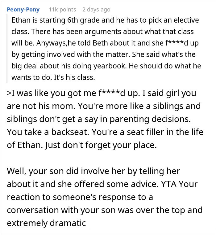Man Gets Aggressive After Son’s Bio Mom Gets Involved In A Discussion About His Classes Man Gets Aggressive After Son’s Bio Mom Gets Involved In A Discussion About His Classes