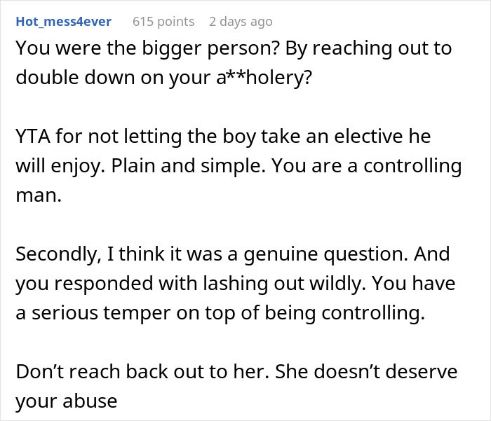 Man Gets Aggressive After Son’s Bio Mom Gets Involved In A Discussion About His Classes Man Gets Aggressive After Son’s Bio Mom Gets Involved In A Discussion About His Classes