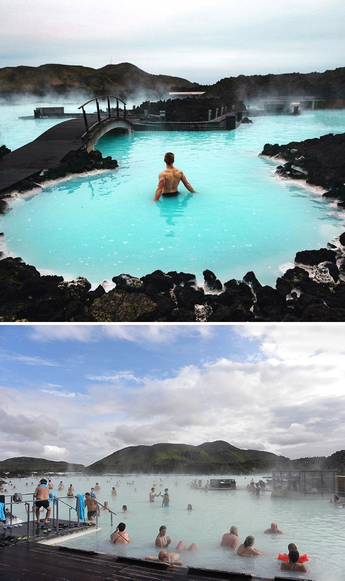 30 Comparisons Of What Famous Travel Locations Actually Look Like In Real Life 30 Comparisons Of What Famous Travel Locations Actually Look Like In Real Life