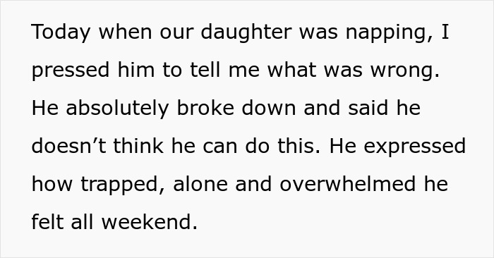 Man Pushes Wife To Have Kids, Breaks Down After He’s Left As A SAH Dad Caring For Them Man Pushes Wife To Have Kids, Breaks Down After He’s Left As A SAH Dad Caring For Them