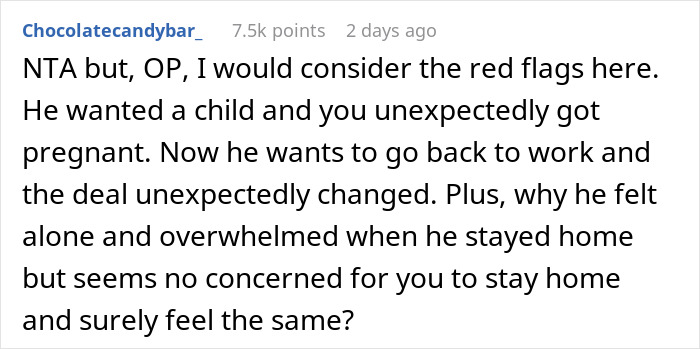 Man Pushes Wife To Have Kids, Breaks Down After He’s Left As A SAH Dad Caring For Them Man Pushes Wife To Have Kids, Breaks Down After He’s Left As A SAH Dad Caring For Them