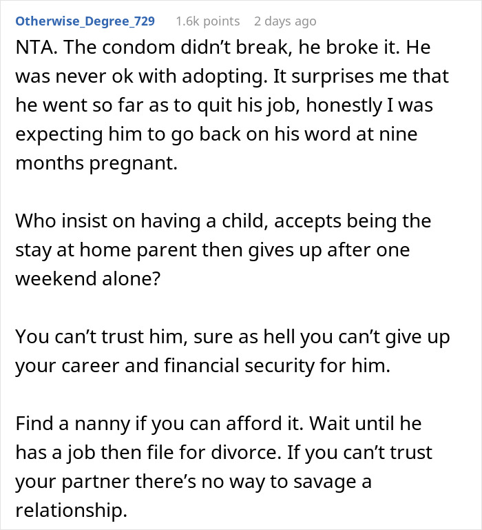 Man Pushes Wife To Have Kids, Breaks Down After He’s Left As A SAH Dad Caring For Them Man Pushes Wife To Have Kids, Breaks Down After He’s Left As A SAH Dad Caring For Them