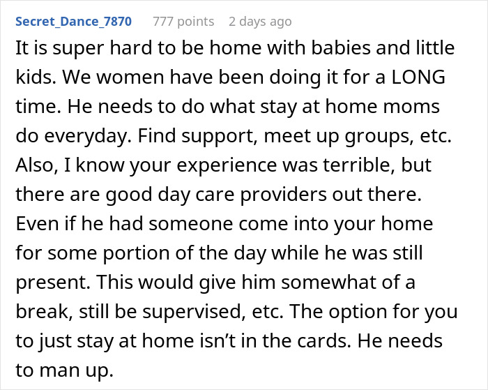 Man Pushes Wife To Have Kids, Breaks Down After He’s Left As A SAH Dad Caring For Them Man Pushes Wife To Have Kids, Breaks Down After He’s Left As A SAH Dad Caring For Them