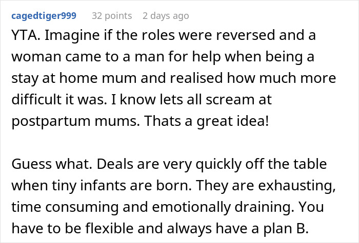 Man Pushes Wife To Have Kids, Breaks Down After He’s Left As A SAH Dad Caring For Them Man Pushes Wife To Have Kids, Breaks Down After He’s Left As A SAH Dad Caring For Them