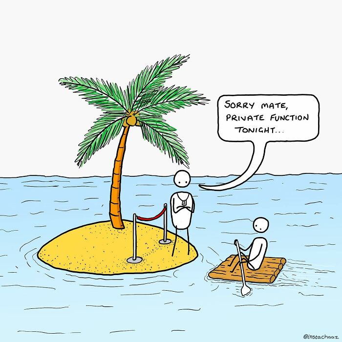 30 Sharp-Witted Illustrations By Chaz Hutton That Might Make You Chuckle And Relate (New Pics)