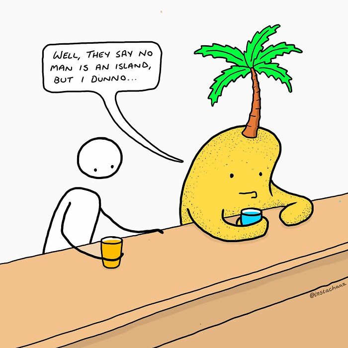 30 Sharp-Witted Illustrations By Chaz Hutton That Might Make You Chuckle And Relate (New Pics)