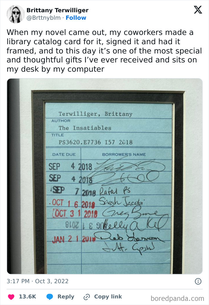 50 Times People Had To Post About Their Wholesome Coworkers Online (New Pics) 50 Times People Had To Post About Their Wholesome Coworkers Online (New Pics)