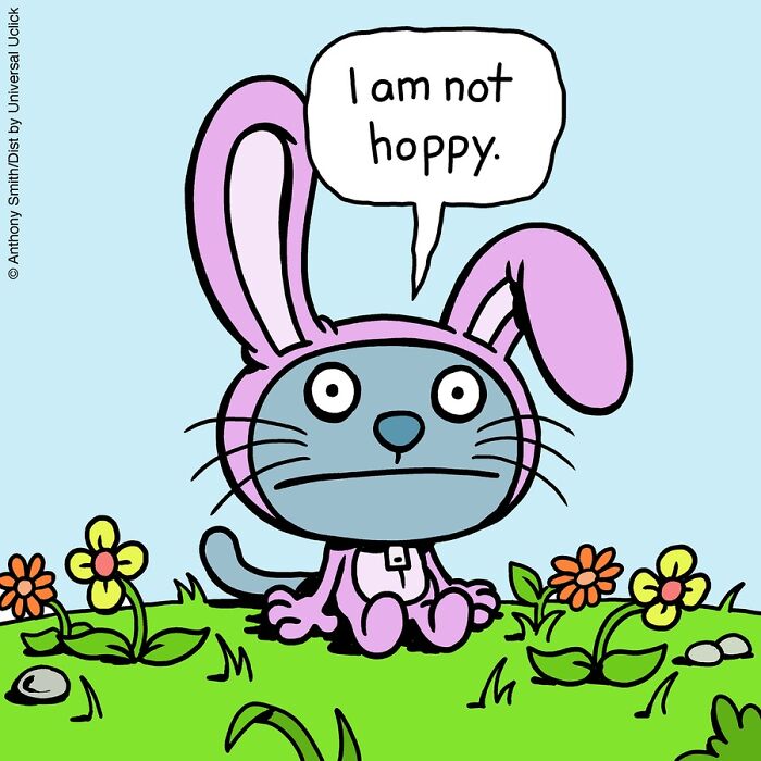 “Cattitude”: Artist Purrfectly Illustrates What Having A Cat Is Like (30 New One-Panel Comics)