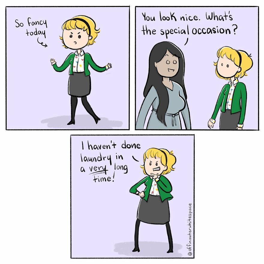 23 Hilarious Comics By ‘Off in Outer Whitespace’ That Nail Everyday Struggles 23 Hilarious Comics By ‘Off in Outer Whitespace’ That Nail Everyday Struggles