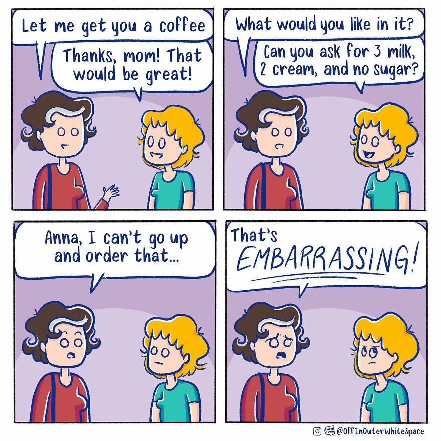 23 Hilarious Comics By ‘Off in Outer Whitespace’ That Nail Everyday Struggles 23 Hilarious Comics By ‘Off in Outer Whitespace’ That Nail Everyday Struggles