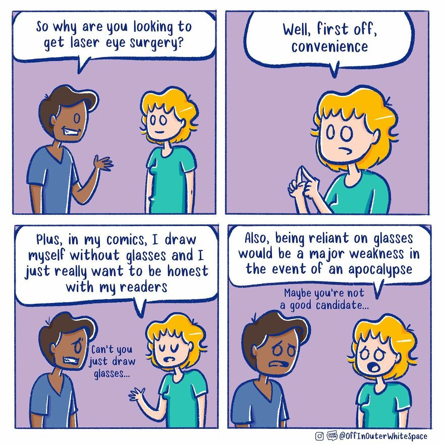 23 Hilarious Comics By ‘Off in Outer Whitespace’ That Nail Everyday Struggles 23 Hilarious Comics By ‘Off in Outer Whitespace’ That Nail Everyday Struggles