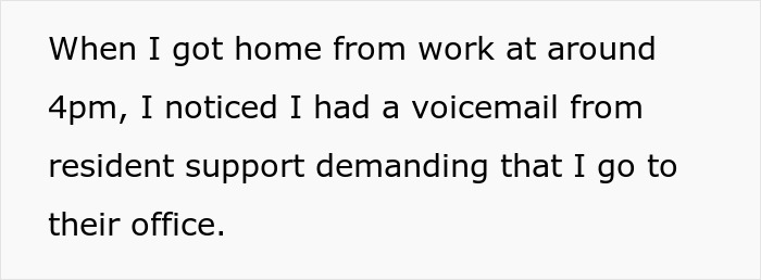 Student Doesn&rsquo;t Answer Maintenance Guy Who Came At 6 AM To Her Dorm, Gets Called Out