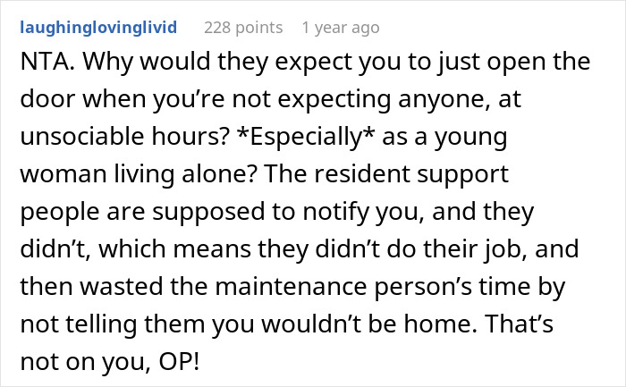 Student Doesn&rsquo;t Answer Maintenance Guy Who Came At 6 AM To Her Dorm, Gets Called Out