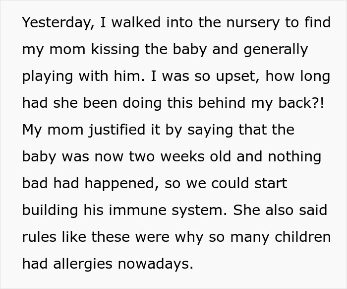 &ldquo;AITA For Calling My Mom Selfish And Telling Her It Will Be Her Fault When The Baby&rsquo;s [Life Ends]?&rdquo;