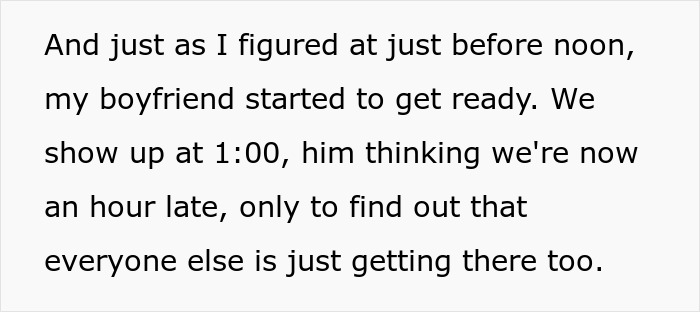 Woman Lies To BF About Event Start Date Because She’s Tired Of His Selfish Behavior Woman Lies To BF About Event Start Date Because She’s Tired Of His Selfish Behavior
