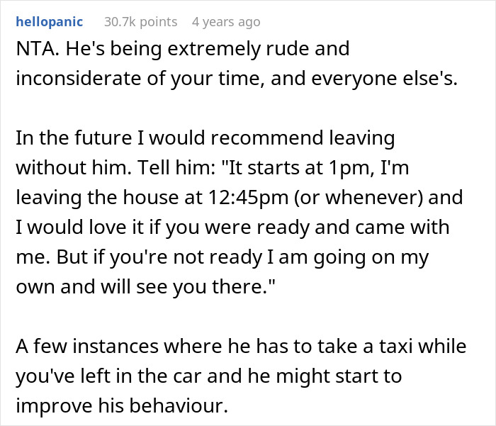 Woman Lies To BF About Event Start Date Because She’s Tired Of His Selfish Behavior Woman Lies To BF About Event Start Date Because She’s Tired Of His Selfish Behavior