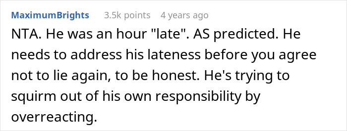 Woman Lies To BF About Event Start Date Because She’s Tired Of His Selfish Behavior Woman Lies To BF About Event Start Date Because She’s Tired Of His Selfish Behavior