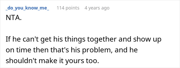 Woman Lies To BF About Event Start Date Because She’s Tired Of His Selfish Behavior Woman Lies To BF About Event Start Date Because She’s Tired Of His Selfish Behavior