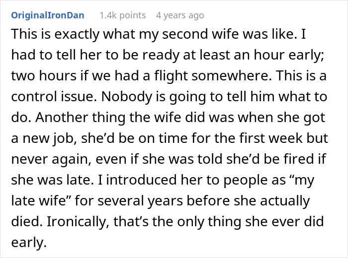 Woman Lies To BF About Event Start Date Because She’s Tired Of His Selfish Behavior Woman Lies To BF About Event Start Date Because She’s Tired Of His Selfish Behavior