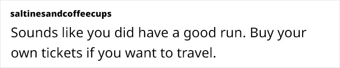 Single Mom Wonders If She’s A Jerk For Expecting Her Pilot Brother To Keep Giving Her Cheap Tickets Single Mom Wonders If She’s A Jerk For Expecting Her Pilot Brother To Keep Giving Her Cheap Tickets