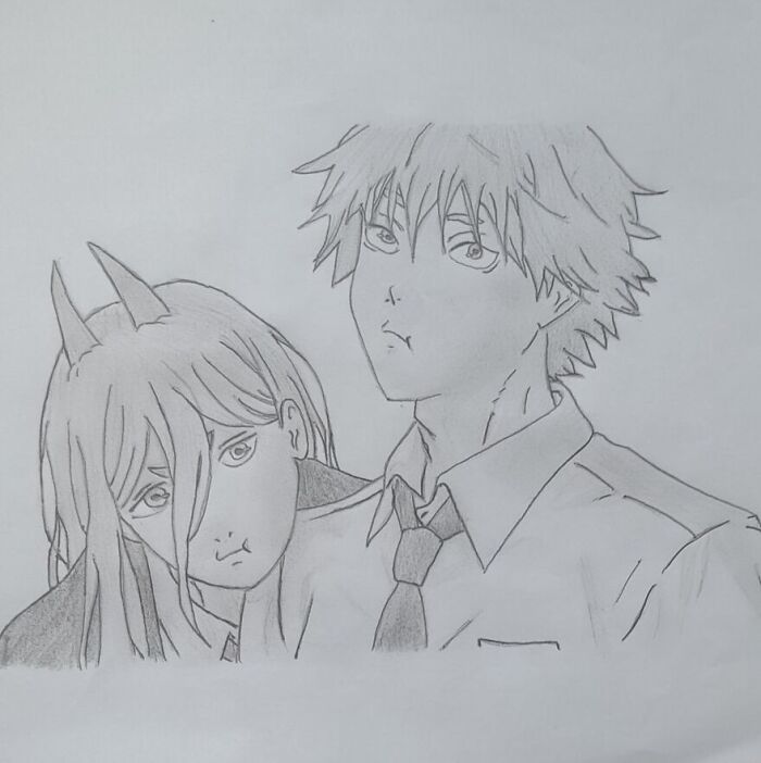 My Anime-Inspired Drawings I Did Last Year And This Year (9 Pics) My Anime-Inspired Drawings I Did Last Year And This Year (9 Pics)