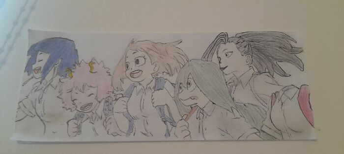 My Anime-Inspired Drawings I Did Last Year And This Year (9 Pics) My Anime-Inspired Drawings I Did Last Year And This Year (9 Pics)