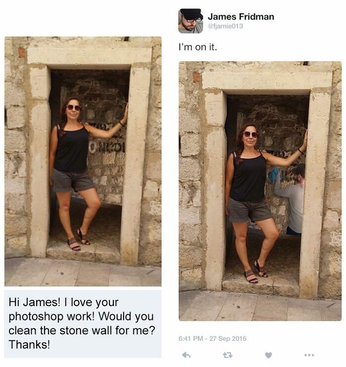 James Fridman’s Photoshop Gems That Take Requests To A Whole New Level (Best Of All Time)