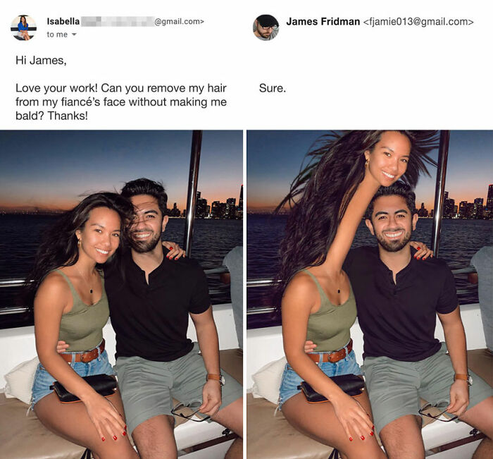 James Fridman’s Photoshop Gems That Take Requests To A Whole New Level (Best Of All Time)