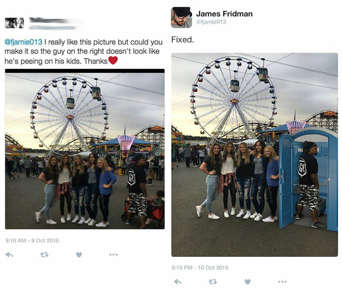 James Fridman’s Photoshop Gems That Take Requests To A Whole New Level (Best Of All Time)