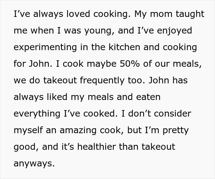 Wife Thinks Her Husband Loves Her Cooking, Is Confused When She Finds Out Why Wife Thinks Her Husband Loves Her Cooking, Is Confused When She Finds Out Why
