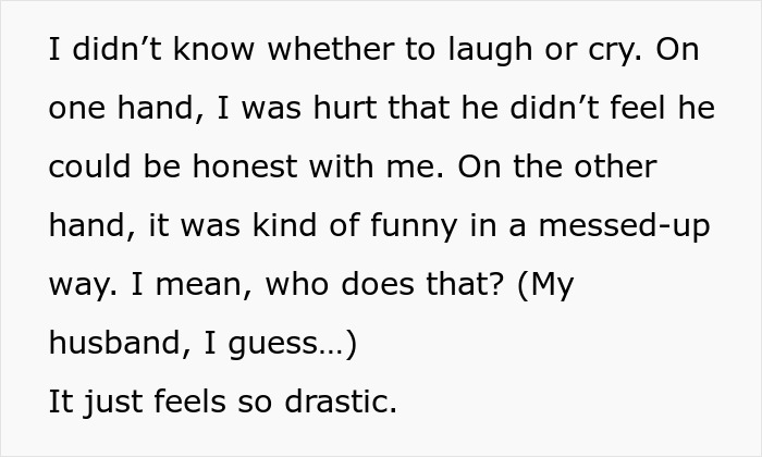 Wife Thinks Her Husband Loves Her Cooking, Is Confused When She Finds Out Why Wife Thinks Her Husband Loves Her Cooking, Is Confused When She Finds Out Why