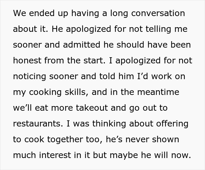 Wife Thinks Her Husband Loves Her Cooking, Is Confused When She Finds Out Why Wife Thinks Her Husband Loves Her Cooking, Is Confused When She Finds Out Why